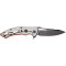 Ніж Skif Shark II Black Stonewash orange 421SEBOR