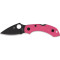 Нож Spyderco Dragonfly 2 Black Blade, S30V, ц:pink