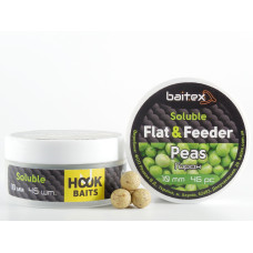 Бойли Baitex пилящі Flat & Feeder Peas 10 мм (45 шт)