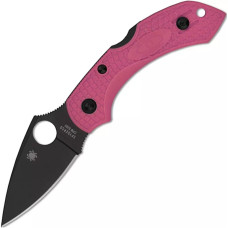 Нож Spyderco Dragonfly 2 Black Blade, S30V, ц:pink