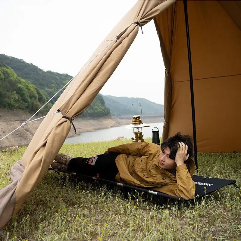 Ліжко складане Naturehike XJC05 NH20JJ001, Поліестер Oxford / алюміній, зелений Ліжко складане Naturehike XJC05 NH20JJ001, Поліестер Oxford / алюміній, зелений