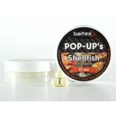 Бойли Baitex Pop-Ups Shellfish 8 мм (40шт)