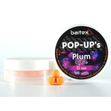 Бойли Baitex Pop-Ups Plum 8 мм (40шт)