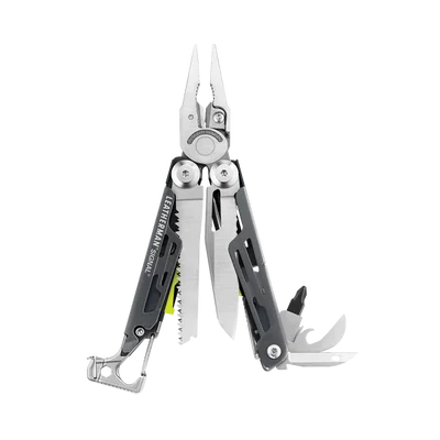 Мультиінструмент Leatherman SIGNAL GRAY, синтетичний чохол, картонна коробка