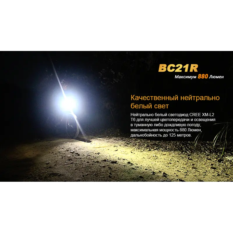 Велофара Fenix BC21R Велофара Fenix BC21R