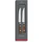 Кухонный нож Victorinox Grand Maitre Wood Steak Set 2 шт 12см волн. с дерев. ручкой (GB)
