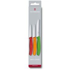 Набор кухонный Victorinox SwissClassic Paring Set 3 ножа с цветными ручками (Vx67116.32)