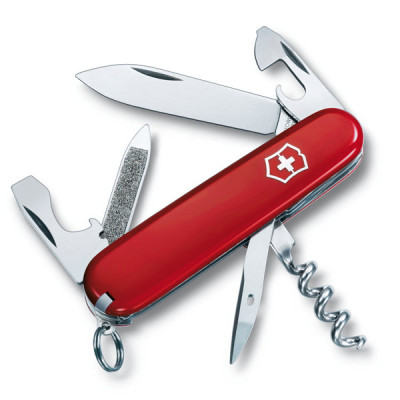 0.3803 Ніж Victorinox Swiss Army Sportsman червоний