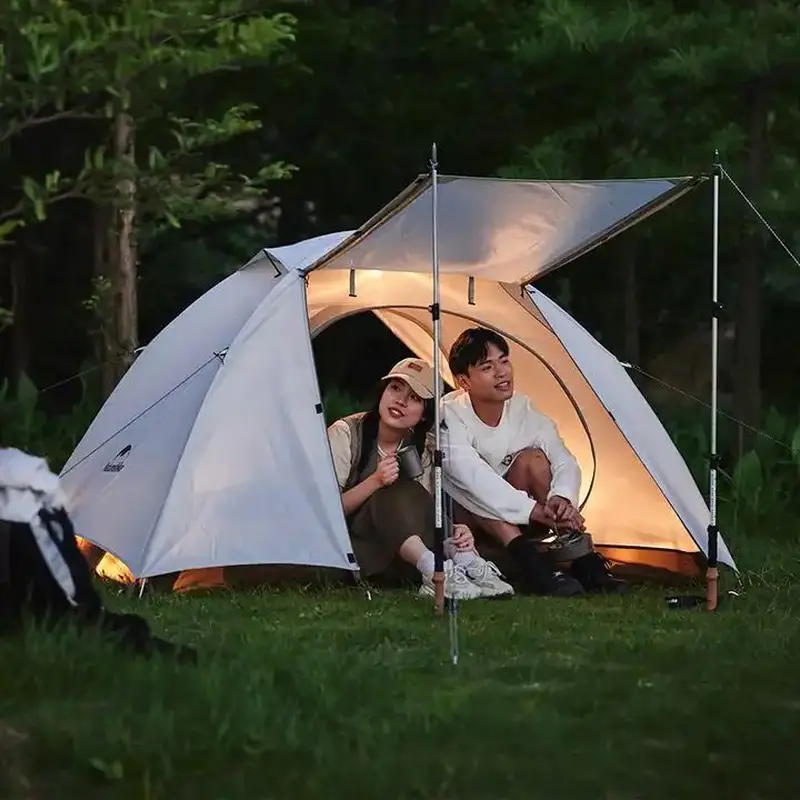 Намет двомісний Naturehike CNK2300ZP024, білий Намет двомісний Naturehike CNK2300ZP024, білий