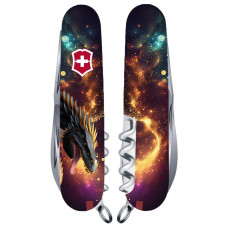 Складаний ніж Victorinox HUNTSMAN ZODIAC Зірковий дракон 1.3713.3.Z3220p