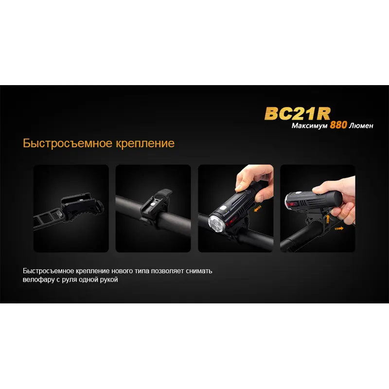 Велофара Fenix BC21R Велофара Fenix BC21R