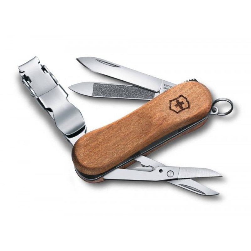 Ніж складаний Victorinox Nailclip Wood 580 (0.6461.63)