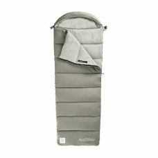 Спальник з капюшоном Naturehike M400 NH20MSD02, down cotton, зелений