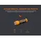 Акумулятор 18650 Fenix (3400 mAh) micro usb зарядка Акумулятор 18650 Fenix (3400 mAh) micro usb зарядка