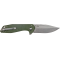 Ніж CJRB Riff SW, AR-RPM9 Steel, Micarta green