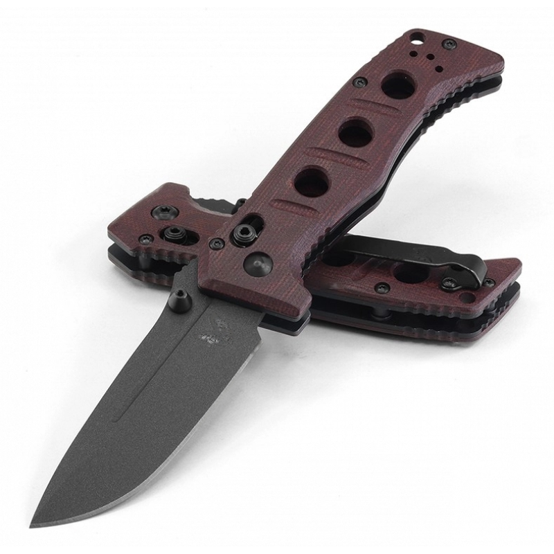 Ніж Benchmade Sibert Mini Adamas, бордо, Limited 273BK-2201