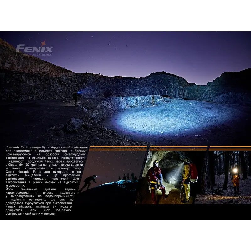 Ліхтар налобний Fenix HP16R Ліхтар налобний Fenix HP16R