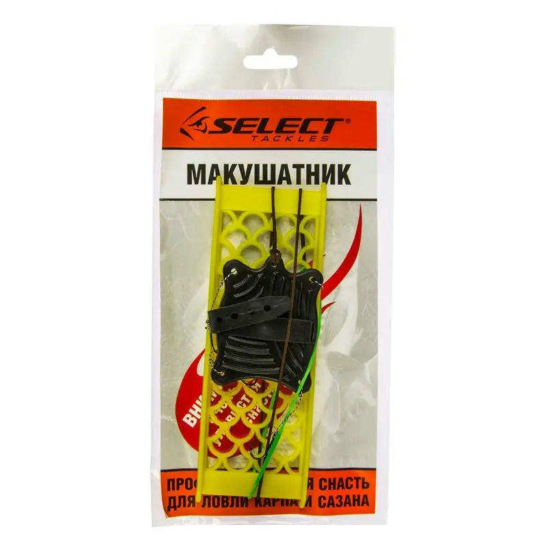 Оснащення Select Макушатник оснащений 70g 2 гачка Оснащення Select Макушатник оснащений 70g 2 гачка