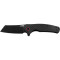 Нож CJRB Crag Black Blade, AR-RPM9 Steel, CF, ц:black