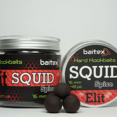 Бойли Baitex варені Elit Squid & Spice 20 мм (24 шт)