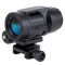 Збільшувач Sig Optics 3Х JULIET3-MICRO 3X22MM, PUSH-BUTTON MOUNT WITH SPACERS, BLACK