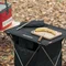 Стіл розкоадний з коробкою для зберігання Naturehike NH19JJ084, 1680D Oxford / алюміній, пісочний