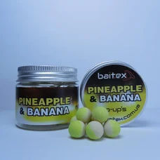 Бойли Baitex Pop-Ups Pineapple & Banana 12мм (30шт)