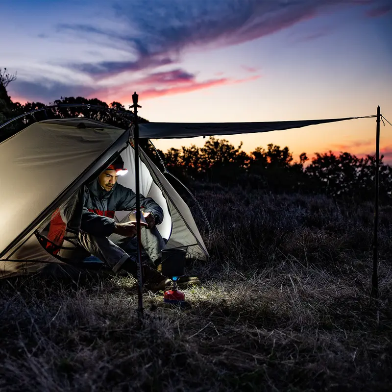 Намет надлегкий двомісний Naturehike VIK II, NH19ZP003-1, 15D , білий Намет надлегкий двомісний Naturehike VIK II, NH19ZP003-1, 15D , білий