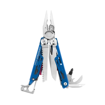 Мультиінструмент Leatherman SIGNAL COBALT, синтетичний чохол, картонна коробка