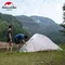 Намет надлегкий тримісний з футпринтом Naturehike Cloud Up 3 Updated NH18T030-T, 210T, зелений