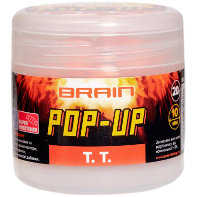 Бойли Brain Pop-Up F1 T.T. (мандарин) 10mm 20g