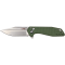 Ніж CJRB Riff SW, AR-RPM9 Steel, Micarta green