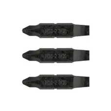Набір Leatherman з трьох двосторонніх біт: викрутка №1-№2 хрестова PHILLIPS та