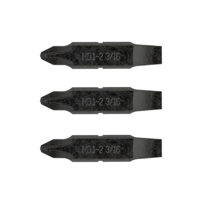 Набір Leatherman з трьох двосторонніх біт: викрутка №1-№2 хрестова PHILLIPS та