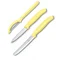 Набор кухонный Victorinox SwissClassic Paring Set 3шт с желт. ручкой (2 ножа, овощечистка Universal) (GB)