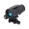 Збільшувач Sig Optics 5Х JULIET5-MICRO 5X24MM, PUSH-BUTTON MOUNT WITH SPACERS, BLACK