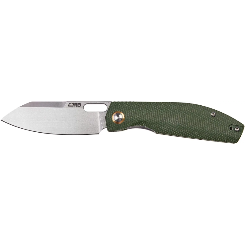 Ніж CJRB Ekko, AR-RPM9 Steel, Micarta green