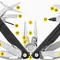 Мультиінструмент Leatherman CHARGE PLUS, шкіряний чохол, карт. кор., метрич. біти