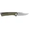 Ніж Acta Non Verba Z100 Mk.II (stonewash, liner lock, plain), оливковий
