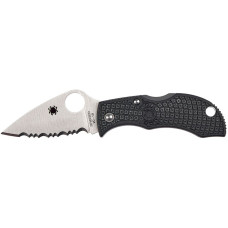 Ніж Spyderco Manbug Lightweight Leaf серрейтор black (MBKLFS)