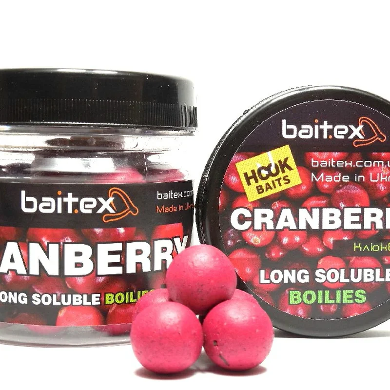 Бойли Baitex довгорозчинні Classic Сranberry 20 мм (20 шт)