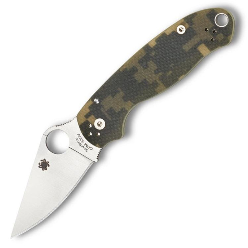 Ніж складний Spyderco Para 3 камуфляж (C223GCMO)