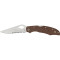 Ніж Spyderco Byrd Cara Cara 2, напівсеррейтор, brown (BY03PSBN2)