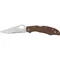 Ніж Spyderco Byrd Cara Cara 2, напівсеррейтор, brown (BY03PSBN2)