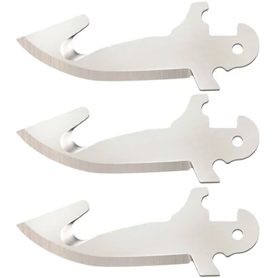 Клинок ножа Cold Steel Click-N-Cut Gut Hook , 3шт/уп