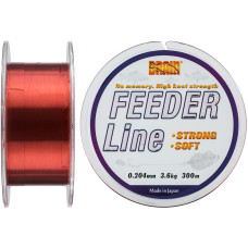 Волосінь Brain Feeder 300 m 0,204 mm #1.5, 3.6 kg, 7.9 lb, ц.: copper