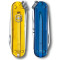 Ніж Victorinox Classic SD Ukraine 58мм/7функ/жовт.прозор-син.прозор