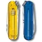 Ніж Victorinox Classic SD Ukraine 58мм/7функ/жовт.прозор-син.прозор
