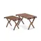 Стіл розкладний Naturehike HTM Roll Table NH21JJ001, дерево, Розмір M, чорний горіх Стіл розкладний Naturehike HTM Roll Table NH21JJ001, дерево, Розмір M, чорний горіх