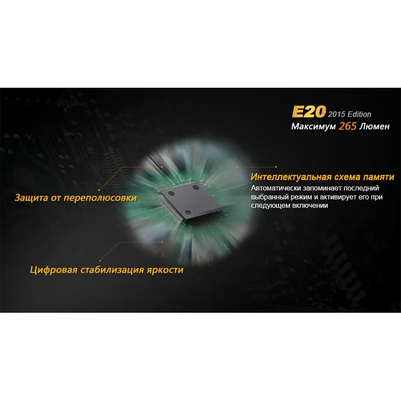 Ліхтар ручний Fenix E20 XP-E2 Ліхтар ручний Fenix E20 XP-E2
